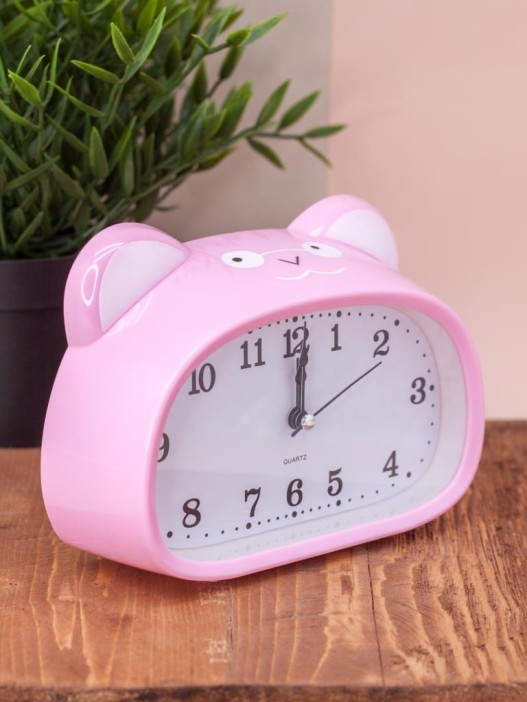 Часы-будильник &quot;Cute animal&quot;, pink 