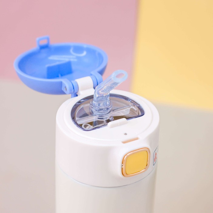 Термос "View plant", blue (420 ml) 