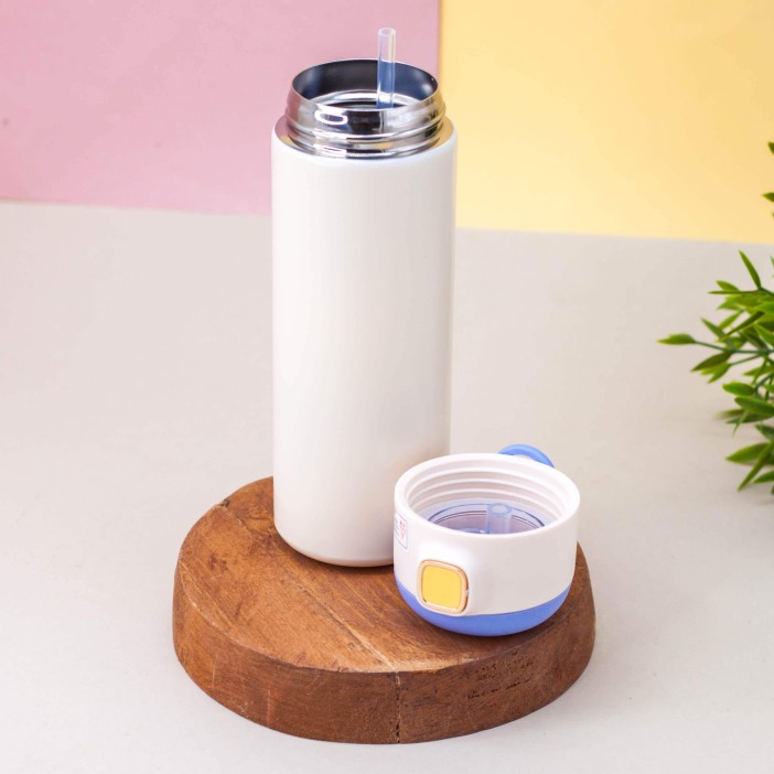 Термос "View plant", blue (420 ml) 