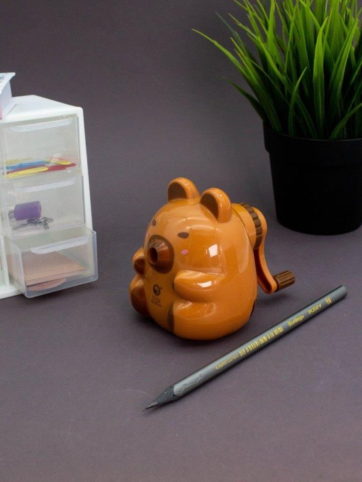 Точилка для карандашей механическая &quot;Capybara&quot;, mix 