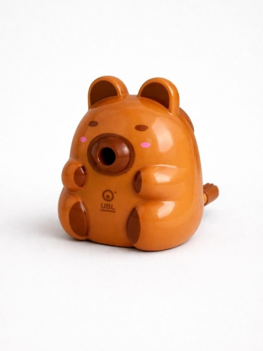 Точилка для карандашей механическая "Капибара", микс 