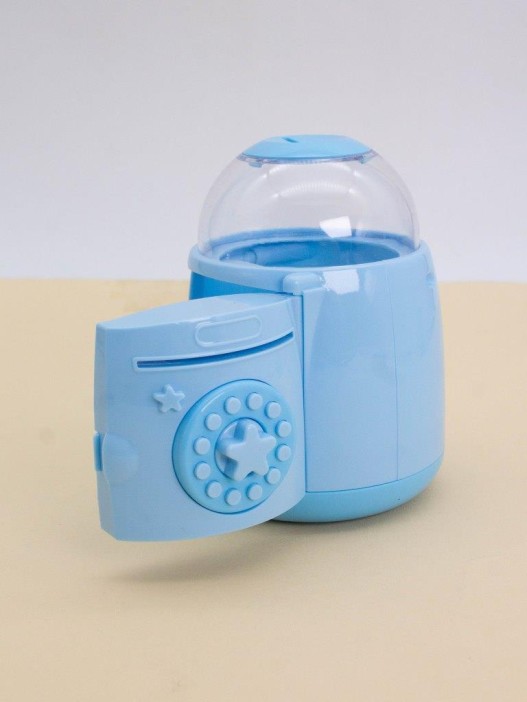 Копилка-сейф &quot;Star bank&quot;, blue (13x11 см) 