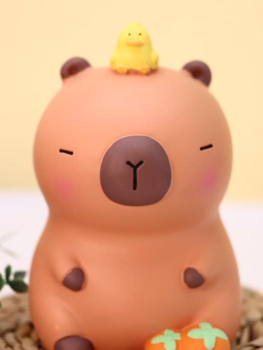 Копилка &quot;Capybara duck&quot;, brown (19,5 см), пластик 