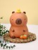 Копилка &quot;Capybara duck&quot;, brown (19,5 см), пластик 
