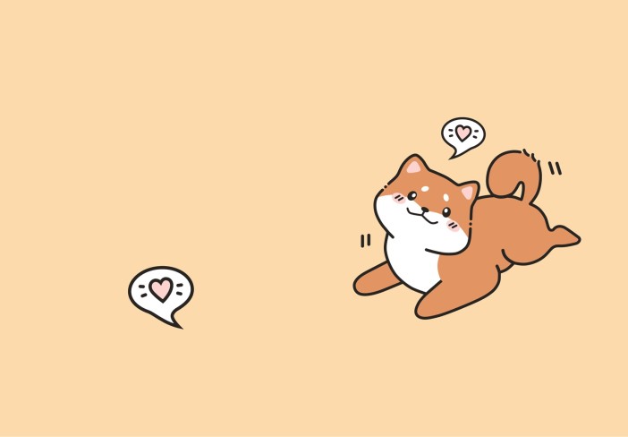 Обложка для паспорта Аниме «Shiba inu love», плотность 560 мкм 