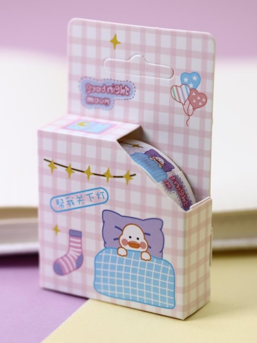 Декоративный скотч "Duck sleeping" 