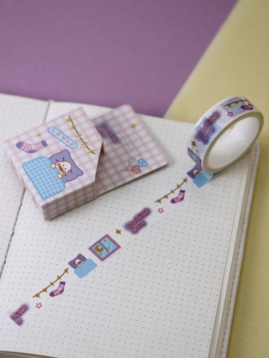 Декоративный скотч "Duck sleeping" 