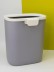 Ведро подвесное "Классик", серое