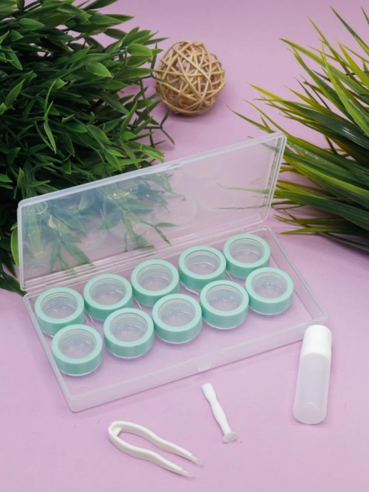 Контейнер для линз «Set № 5», blue 