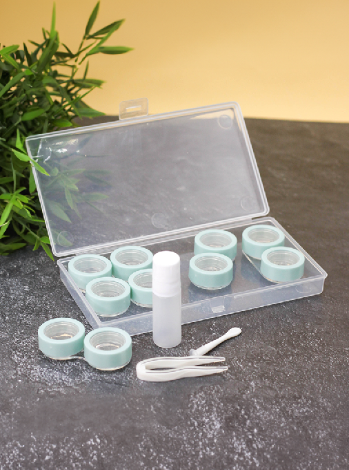 Контейнер для линз «Set № 5», blue 