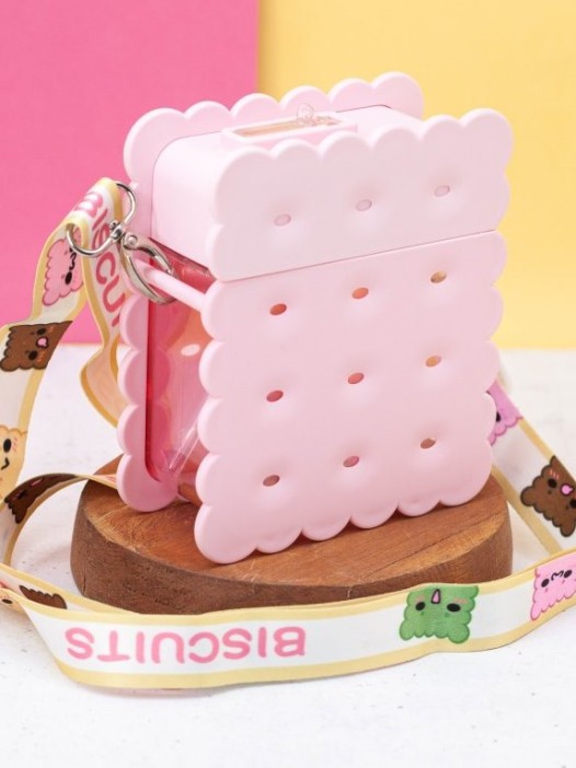 Бутылка &quot;Cookie&quot;, pink (380 ml) 