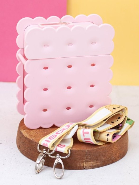 Бутылка &quot;Cookie&quot;, pink (380 ml) 