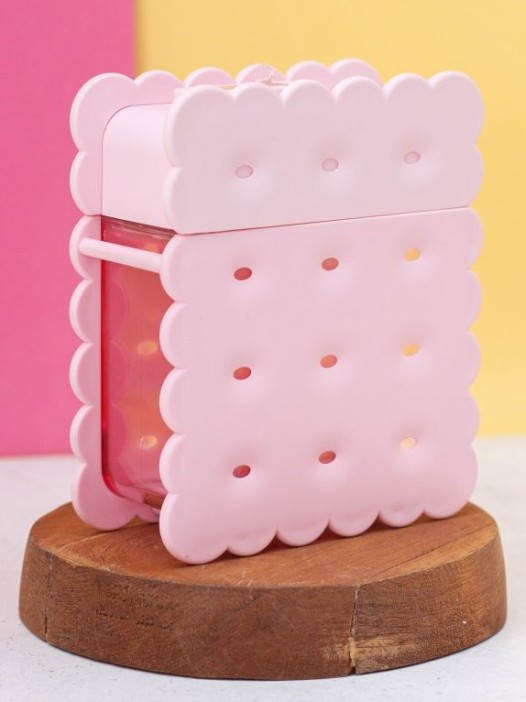 Бутылка &quot;Cookie&quot;, pink (380 ml) 