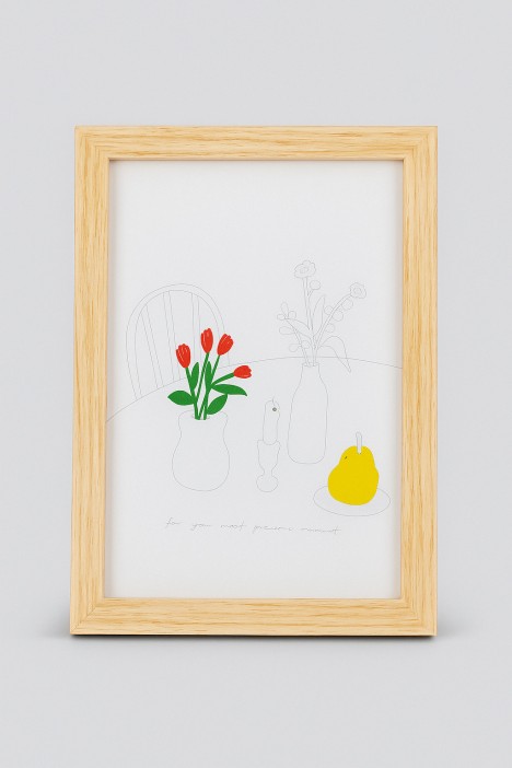 Фоторамка «Classic flower», mix, дерево (10х15 см) 