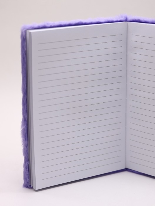 Блокнот плюшевый «Princess Unicorn» (21,5*14,5 см) 