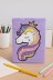 Блокнот плюшевый «Princess Unicorn» (21,5*14,5 см) 
