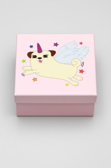 Подарочная коробка «Mopscorn», 19*19*9.5