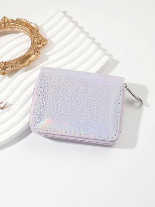 Кошелек &quot;Metallic billfold&quot;, white (11*8,5 см) 