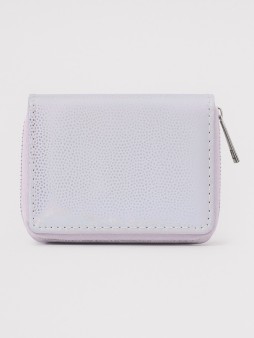 Кошелек "Metallic billfold", white (11*8,5 см)