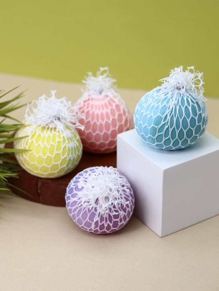 Мялка - антистресс «Rainbow ball», purple