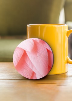 Подставка под горячее iLikeGift «Перья», 9см