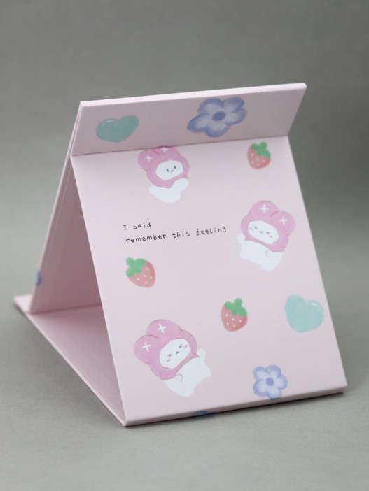 Зеркало &quot;Flower bunny hat&quot;, pink 