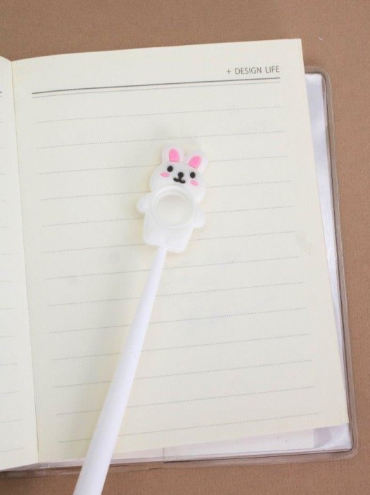 Ручка-прикол гелевая POP IT &quot;Зайка&quot; 