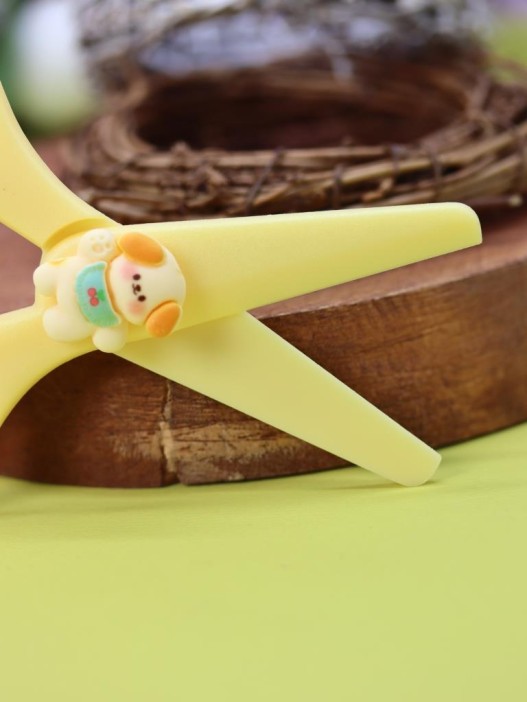 Безопасные ножницы "Dog friend", yellow 