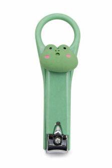 Маникюрный инструмент "Веселая лягушка", зеленый