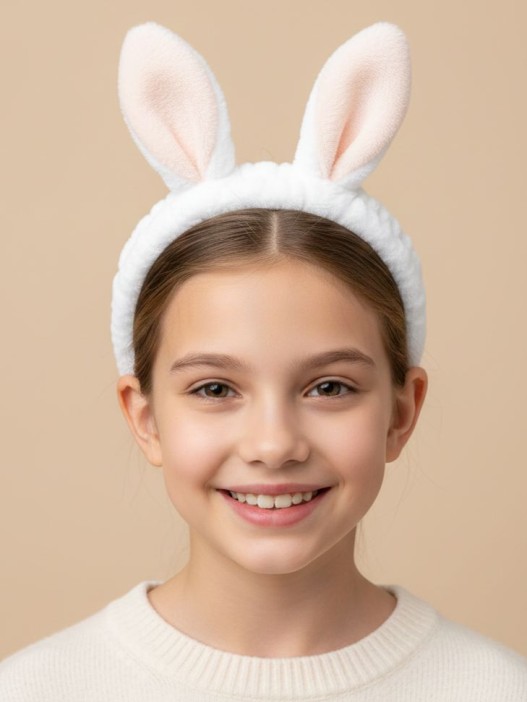 Повязка на голову GIRLY "Bunny", white 