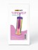 Тамблер iLikeGift &quot;Chameleon&quot;, purple 