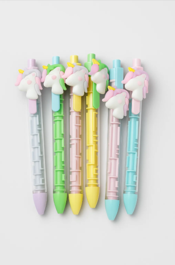 Ручка  "Unicorn maze ball", mix