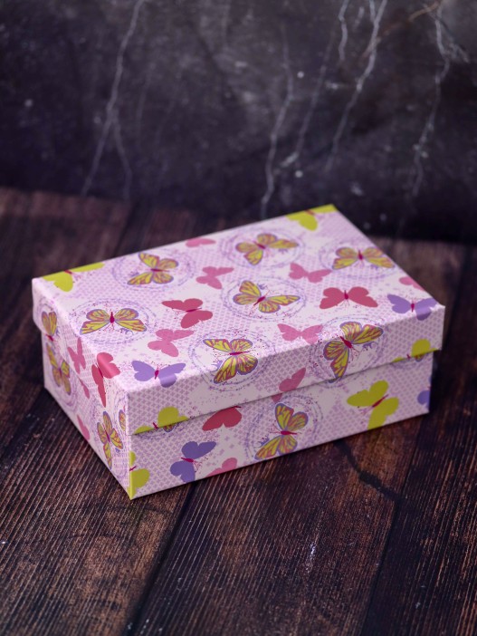 Набор подарочных коробок 3 в 1 «Butterflies», 18*12*7-21*14*8.5-23*16*9.5 