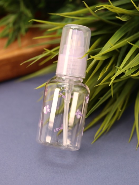 Дорожная бутылочка "Bunny love", purple (50 ml) 