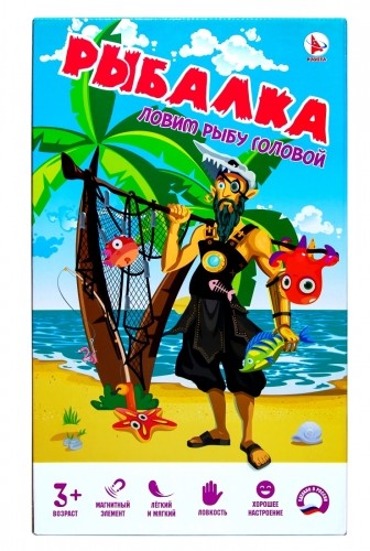Игра настольная &quot;Рыбалка&quot;, ловим рыбу головой 