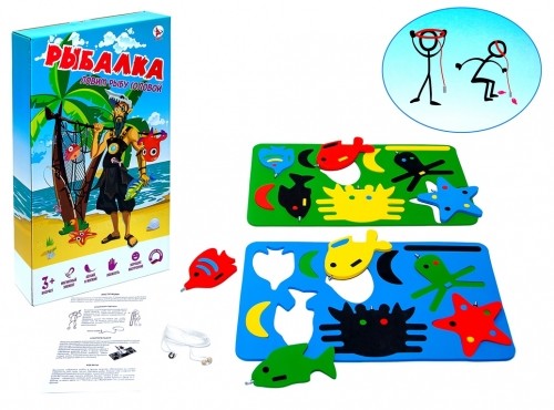 Игра настольная &quot;Рыбалка&quot;, ловим рыбу головой 