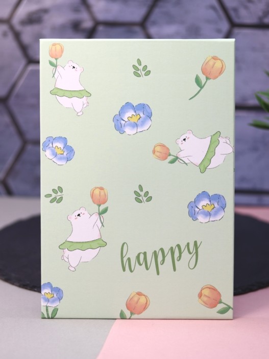 Зеркало &quot;Happy bear&quot;, green 