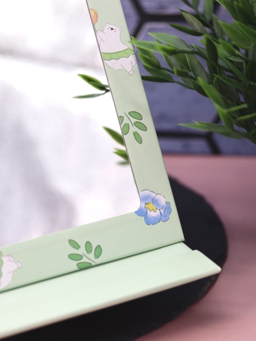 Зеркало &quot;Happy bear&quot;, green 