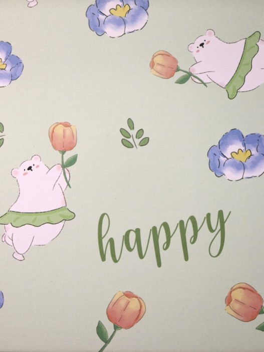 Зеркало &quot;Happy bear&quot;, green 