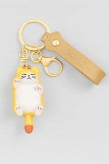 Брелок «The lazy cat», yellow