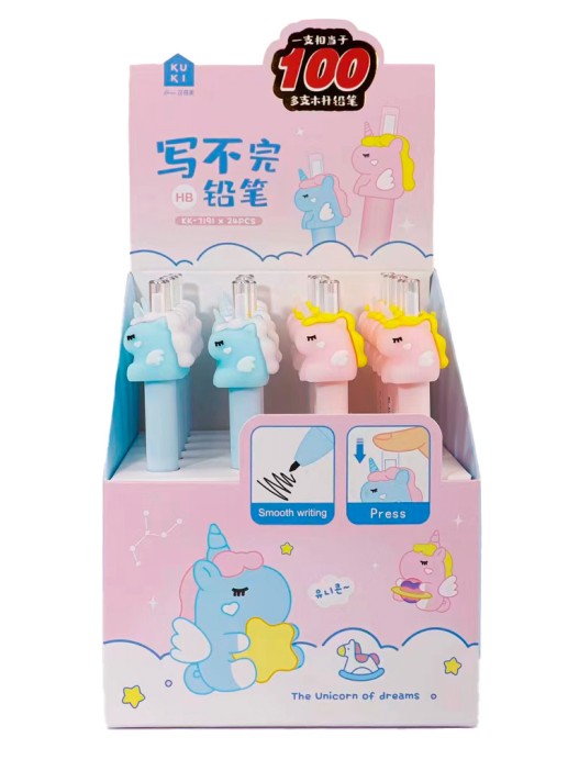 Карандаш "Lovely unicorns", mix 