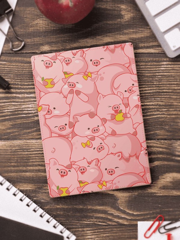 Обложка для паспорта "PIG vibe"«Сделаю как захочу!», плотность 280 мкм 