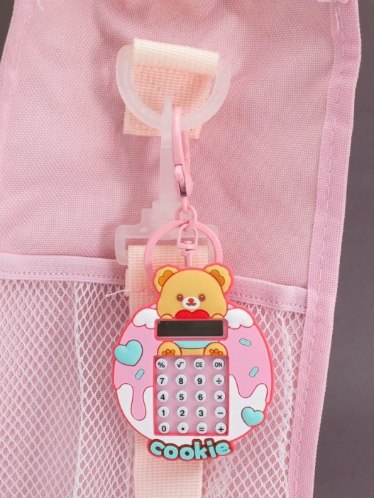 Брелок-калькулятор &quot;Bear cookie&quot;, pink 
