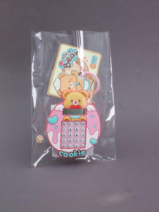 Брелок-калькулятор &quot;Bear cookie&quot;, pink 