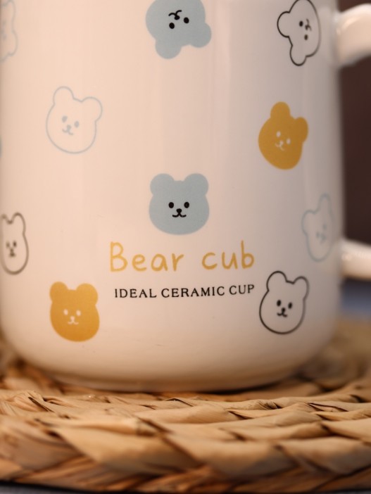 Кружка "Many bear little", white (400 мл) 