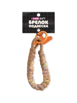 Брелок-подвеска для телефона iLikeGift "Стрела", оранжевый