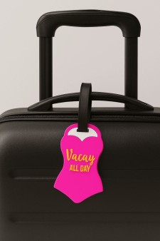 Бирка для багажа "Vacay all day"