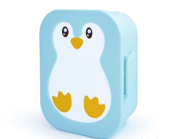 F949B Ланчбокс &quot;Penguin&quot; blue 