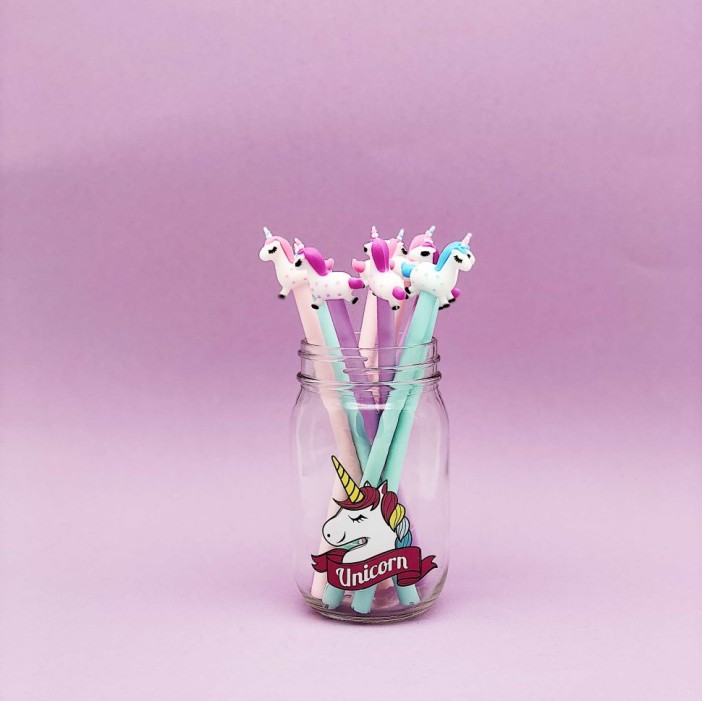 Ручка &quot;Running unicorn&quot;, mix, шоубокс 36 шт. 