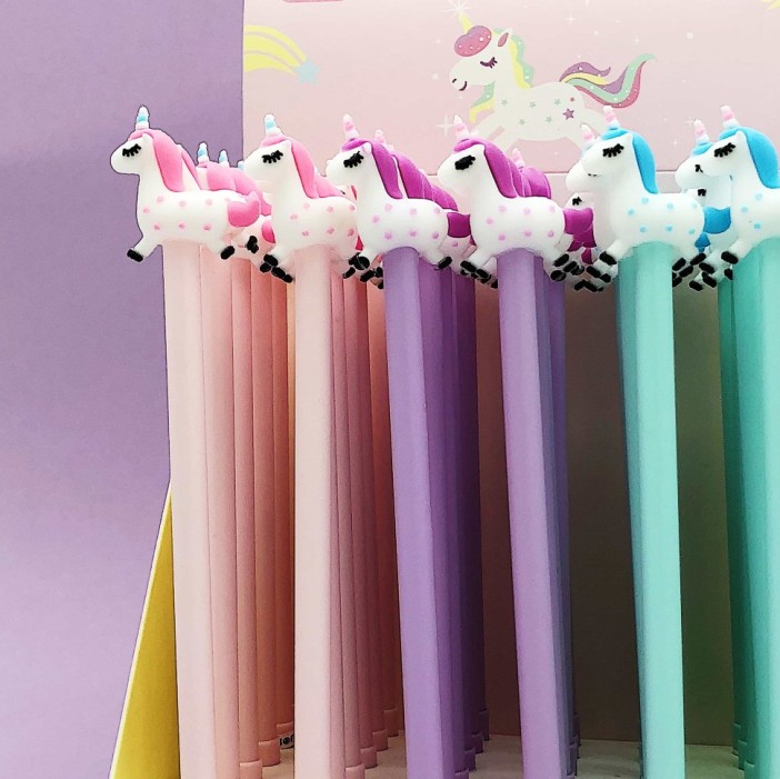 Ручка &quot;Running unicorn&quot;, mix, шоубокс 36 шт. 